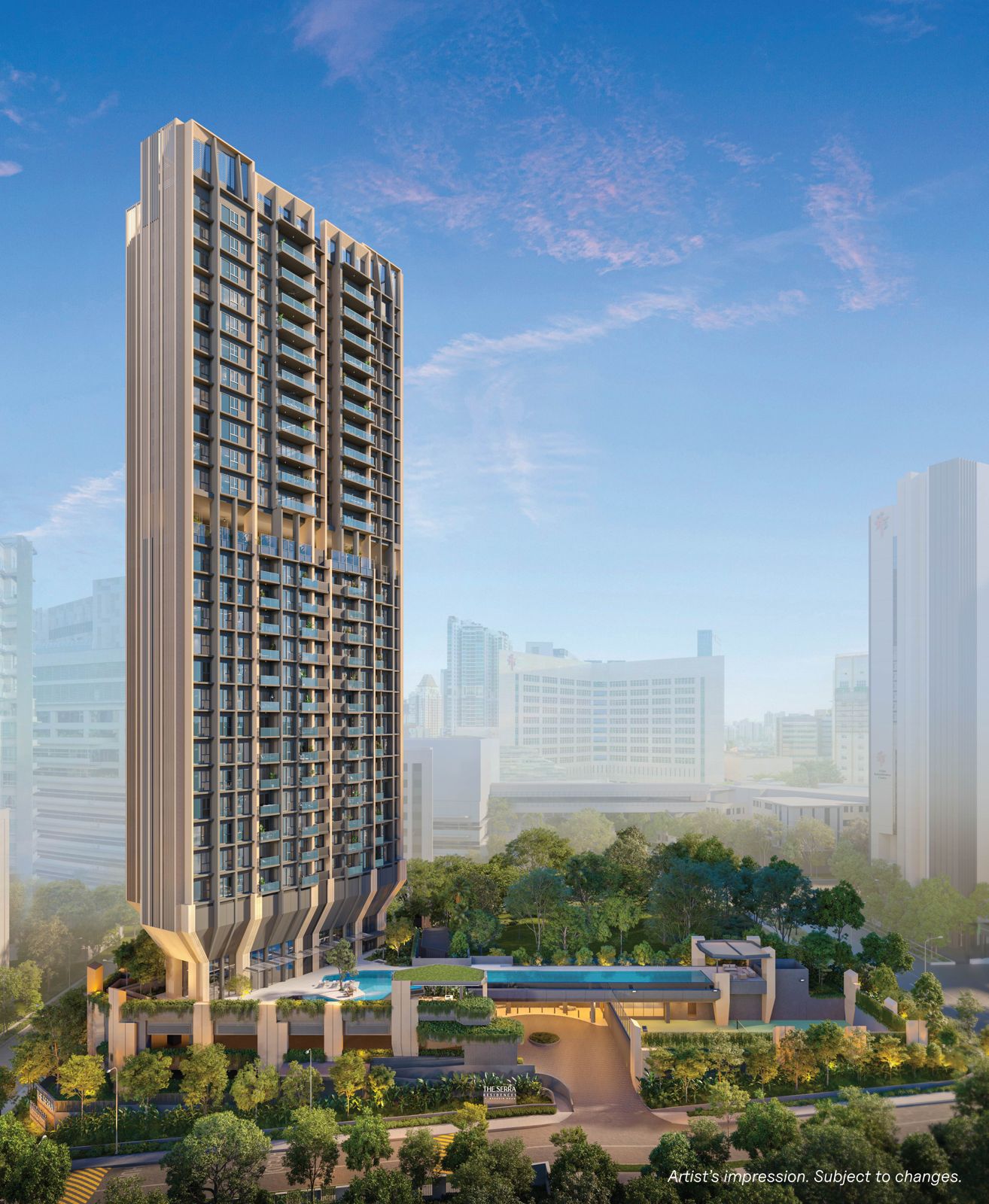 Artist's impression of the tower